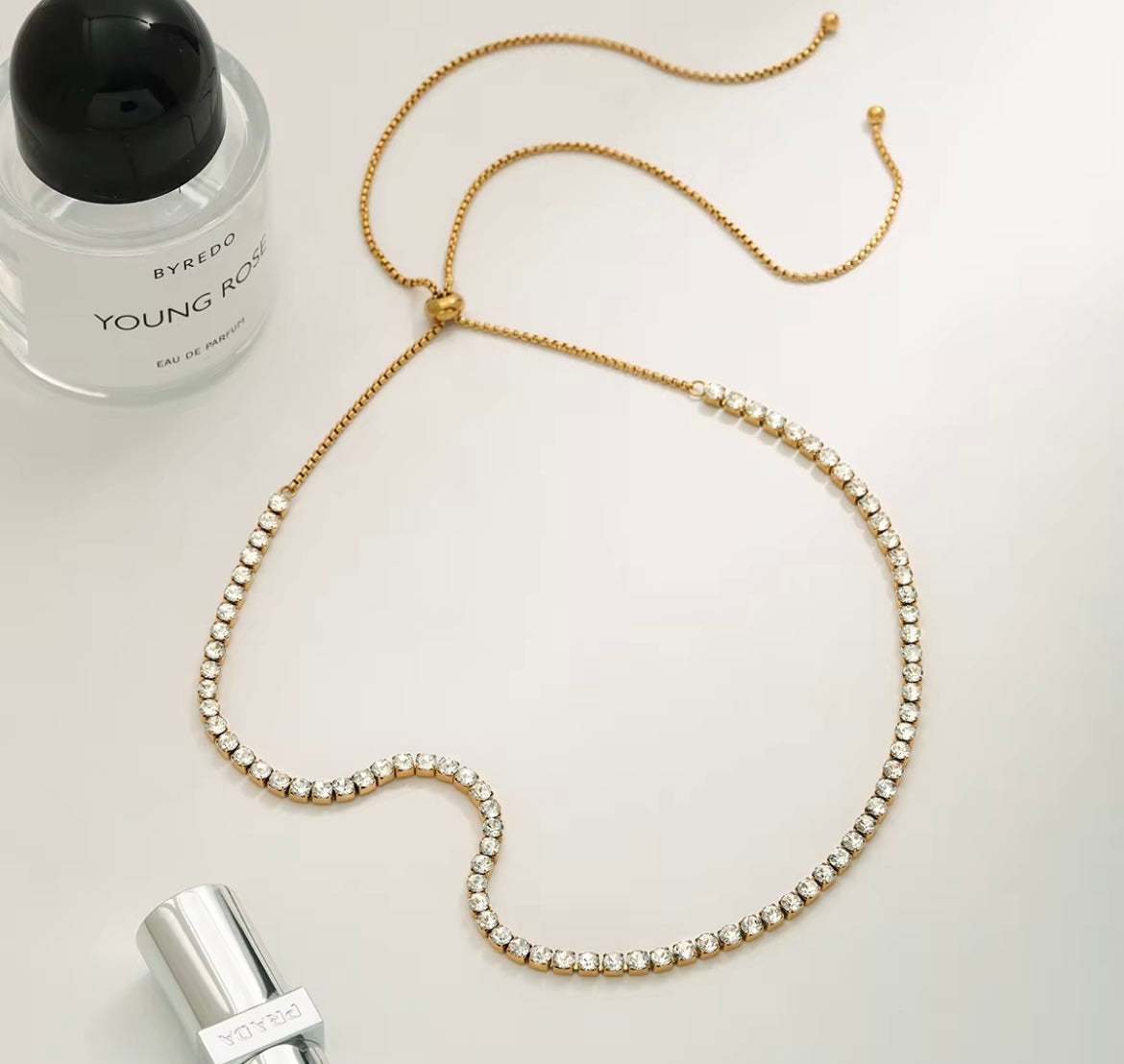Tennis necklace