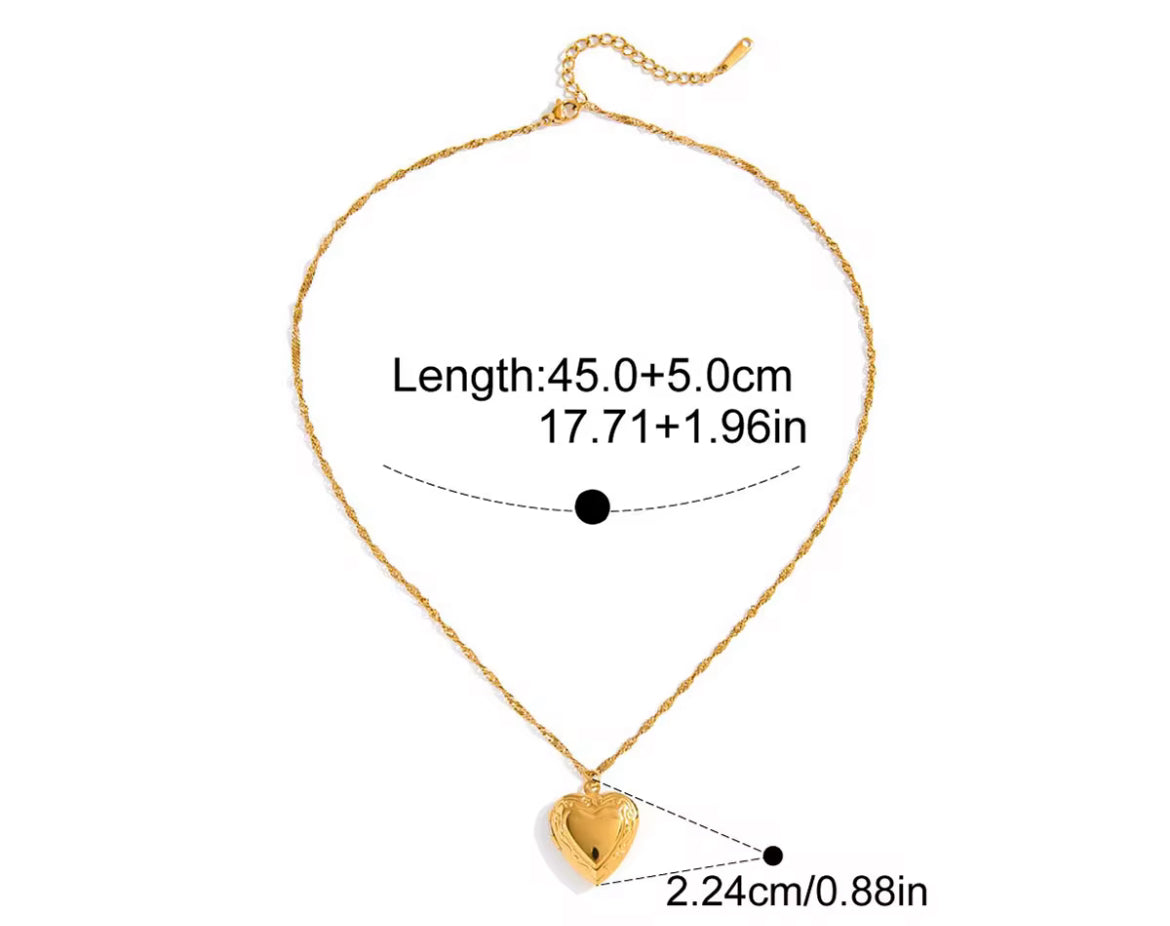 Heart necklace