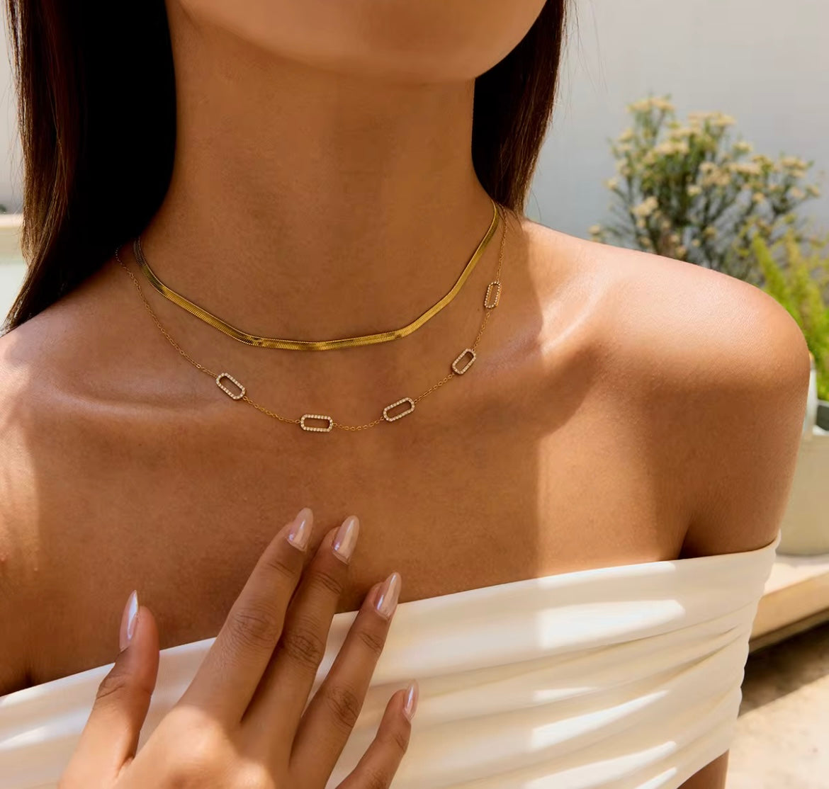 Diamond necklace