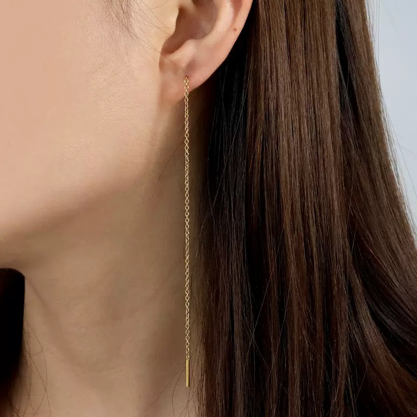Chain earrings