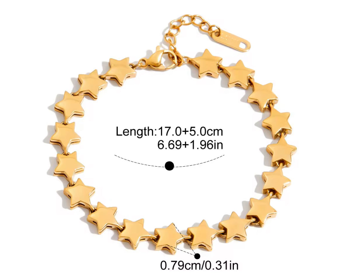 Stars bracelet