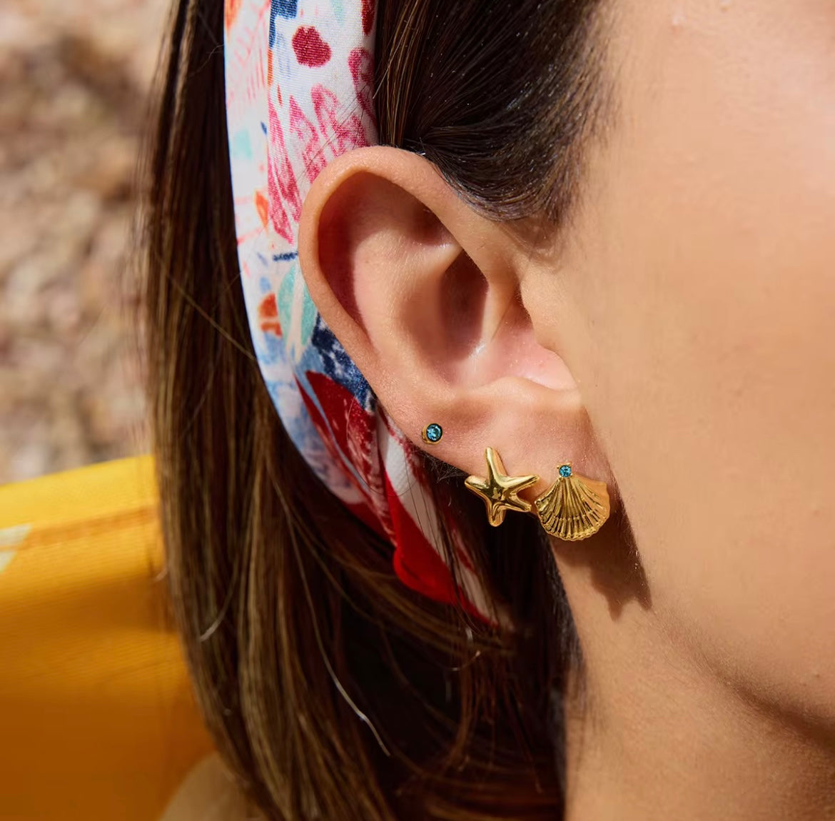 Mermaid piercing set