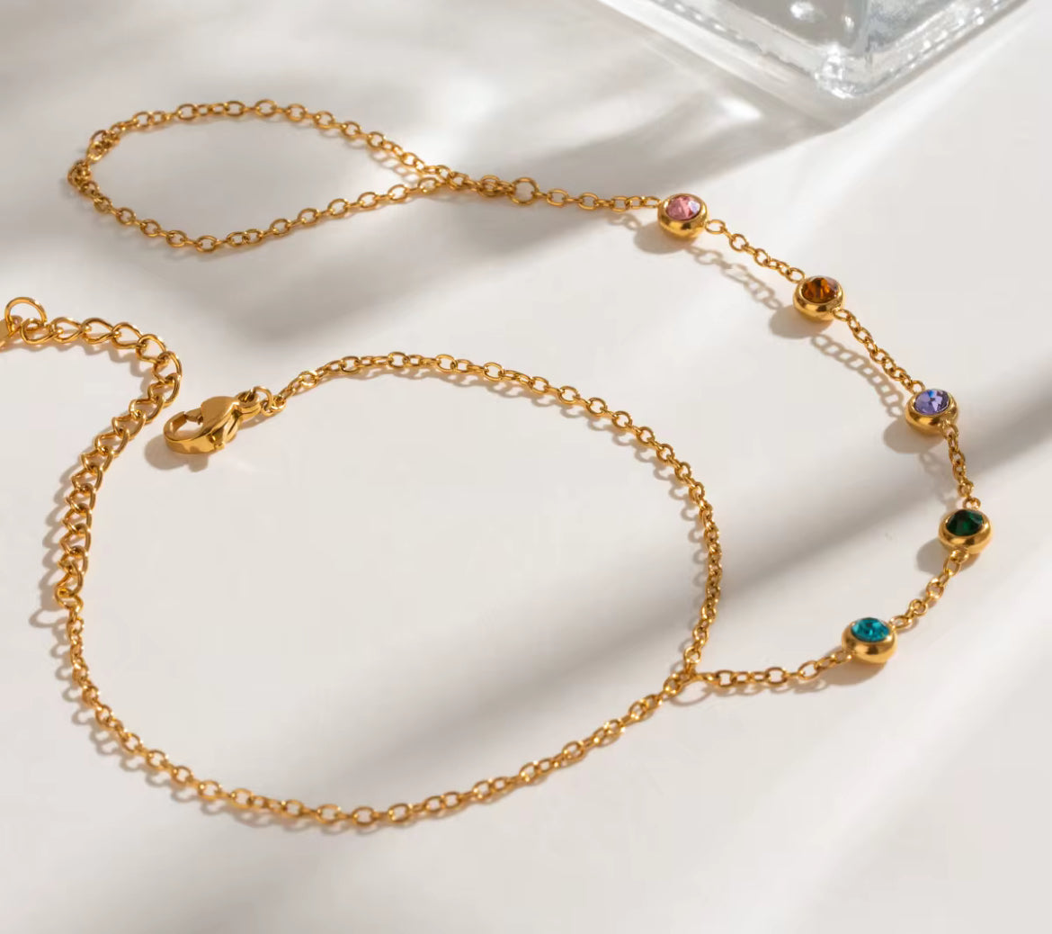 Multicolor handchain