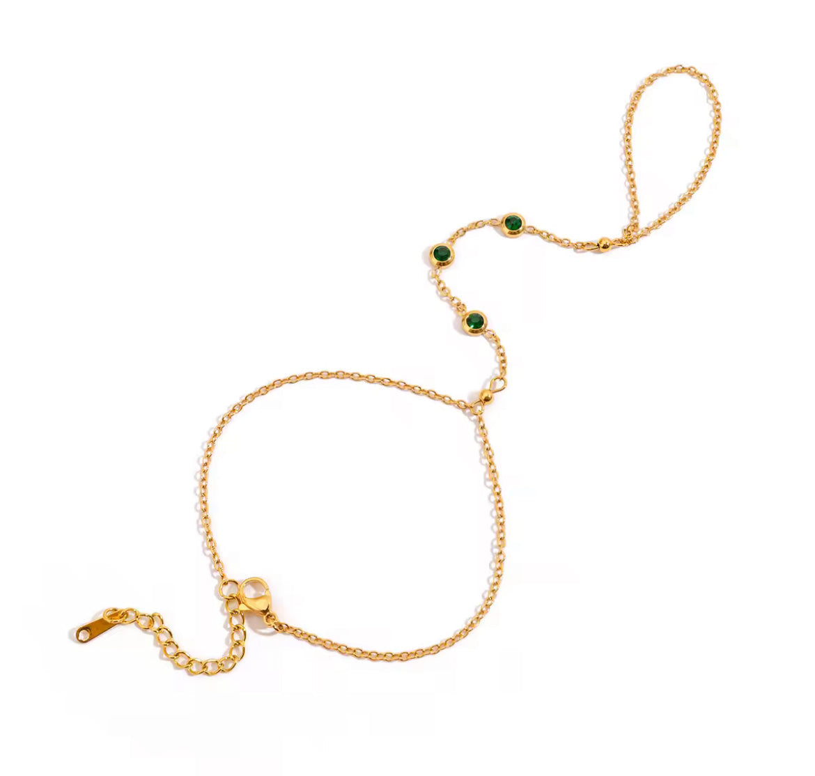 Emerald handchain