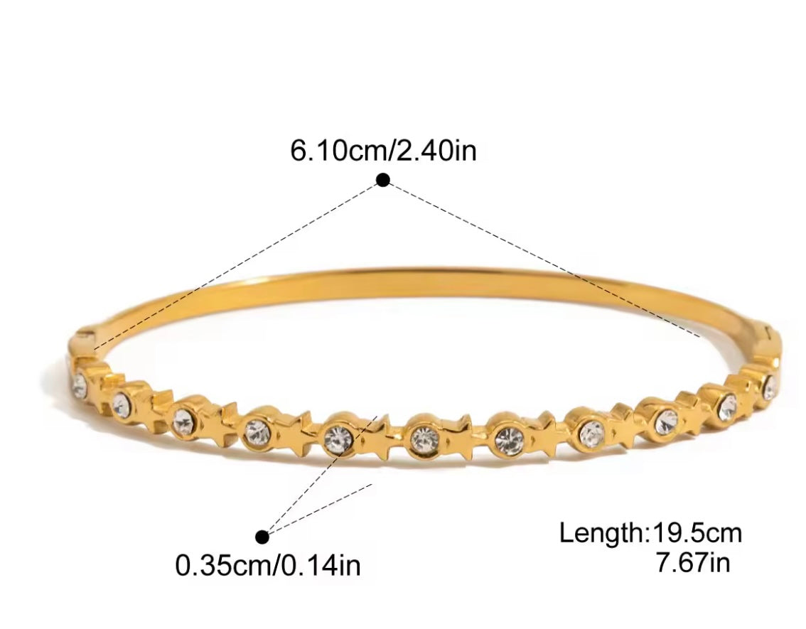Stars bangle