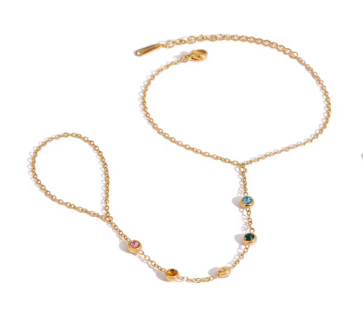 Multicolor handchain