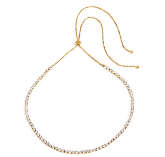 Tennis necklace