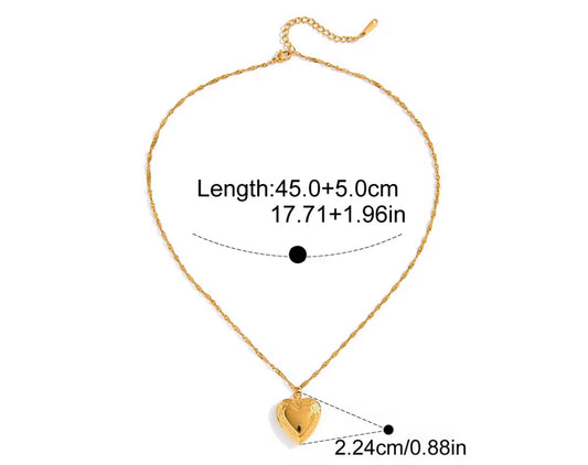 Heart necklace