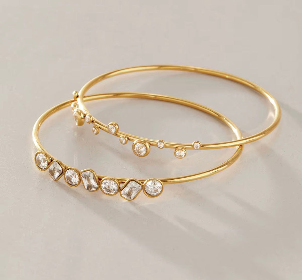 Diamond bangle