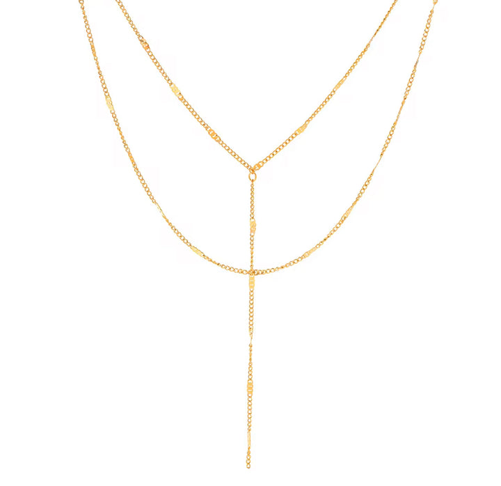 Double leila necklace