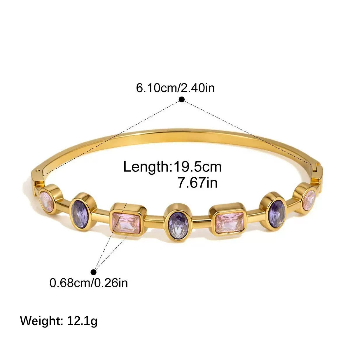 Violet bangle