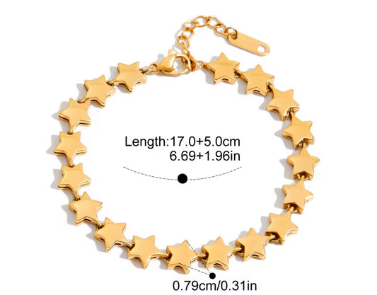 Stars bracelet