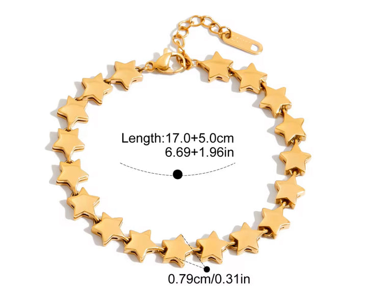 Stars bracelet