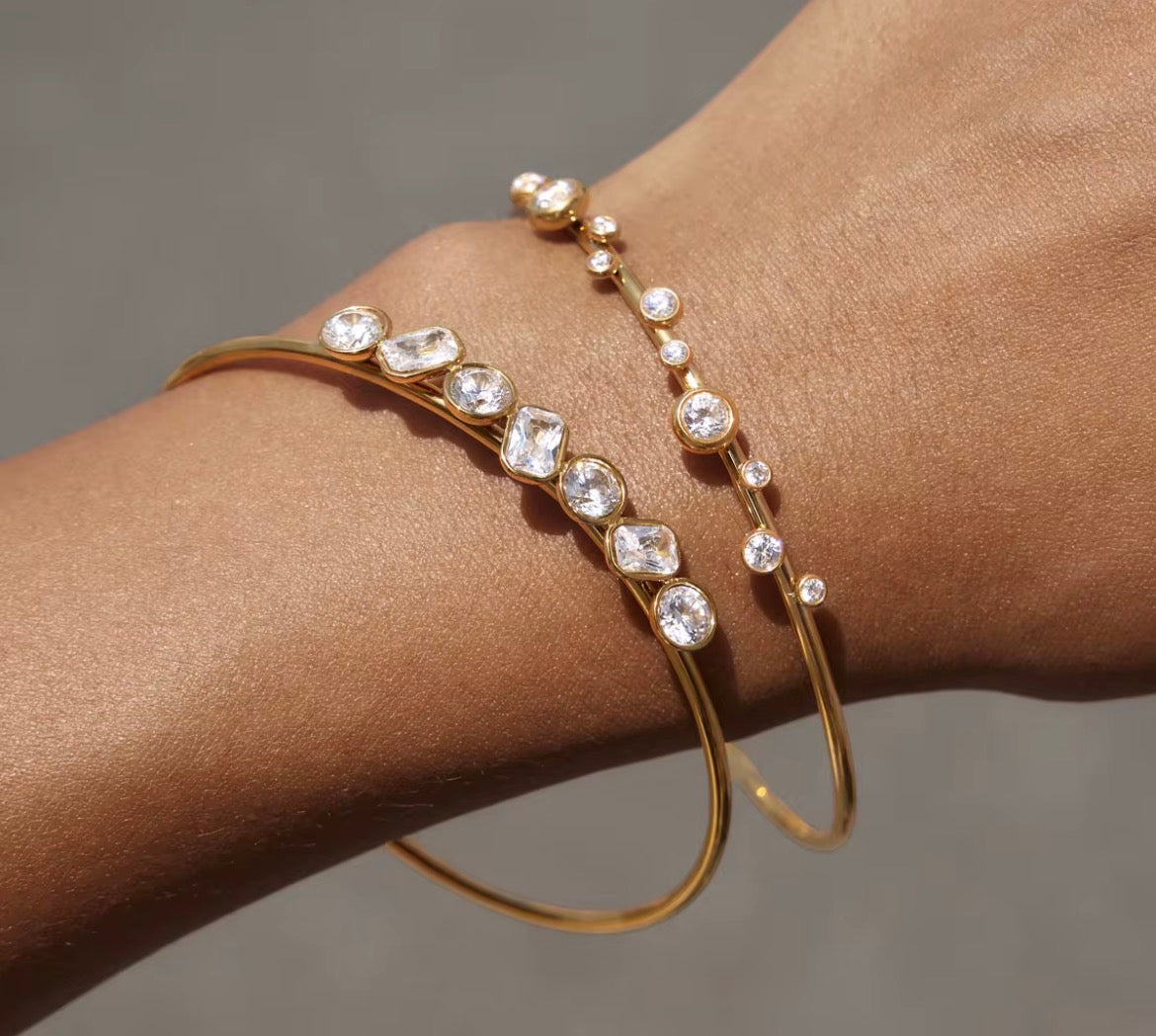 Diamond bangle