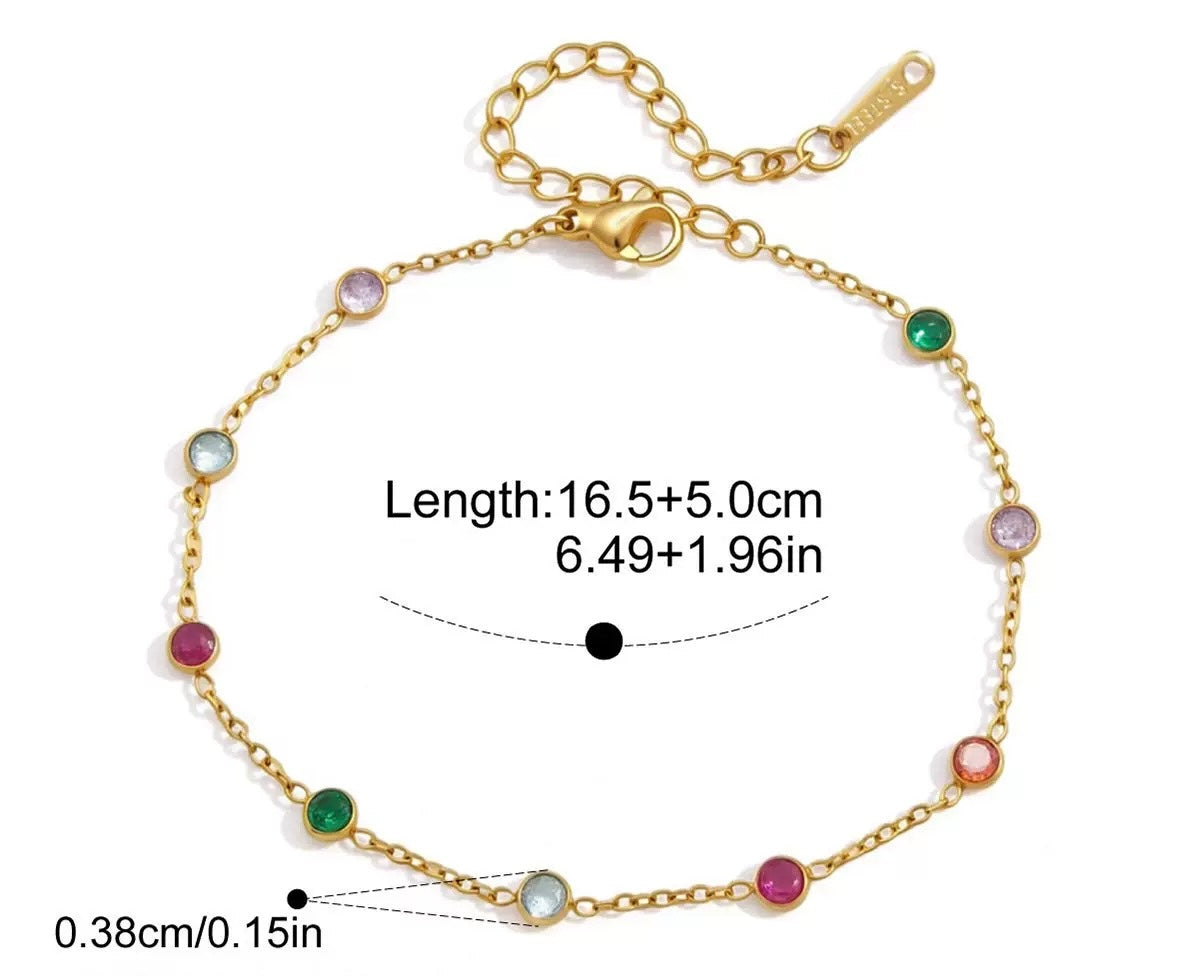 Candy drop bracelet