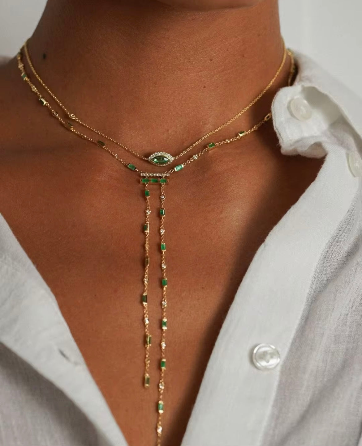 Malesita necklace