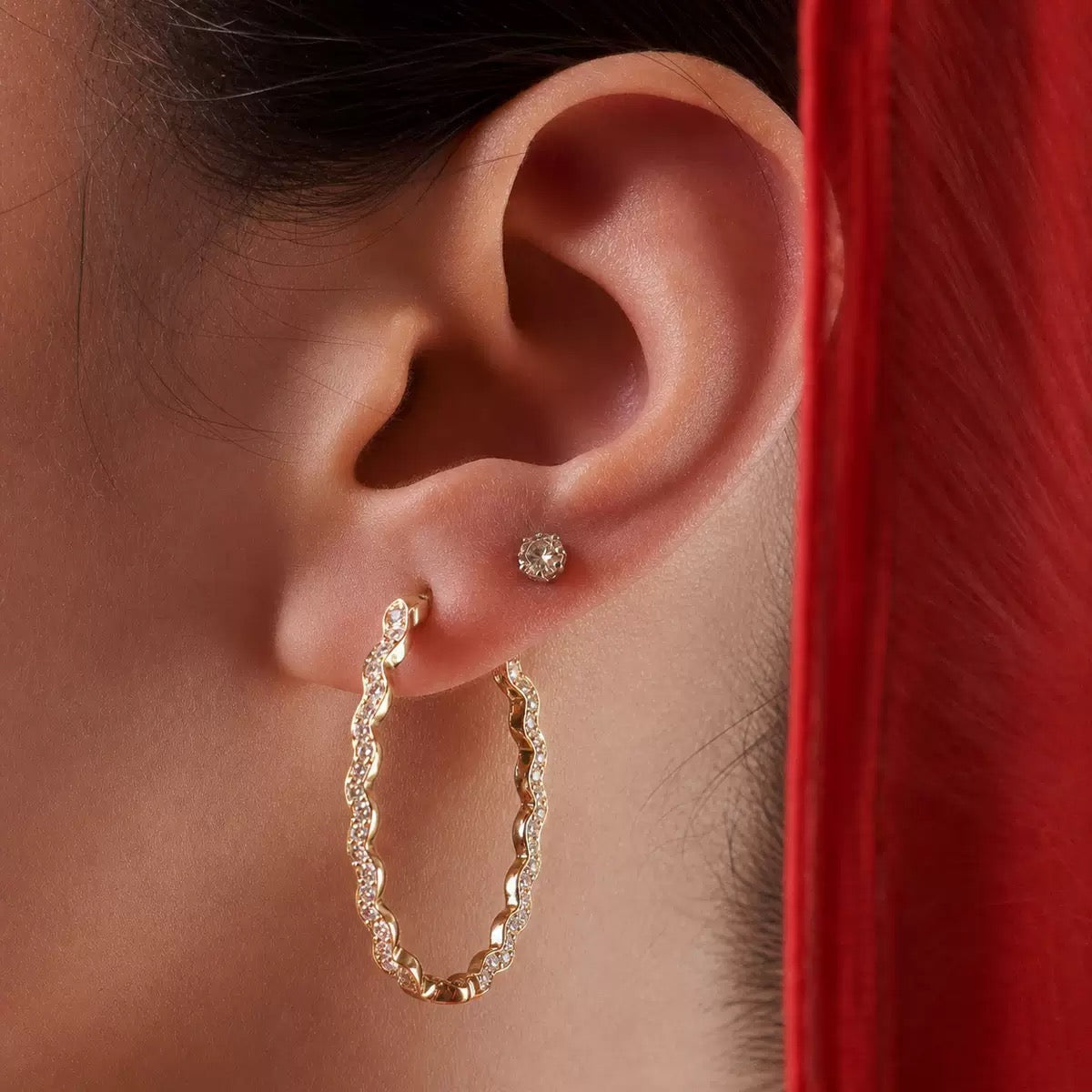 Diamond hoops