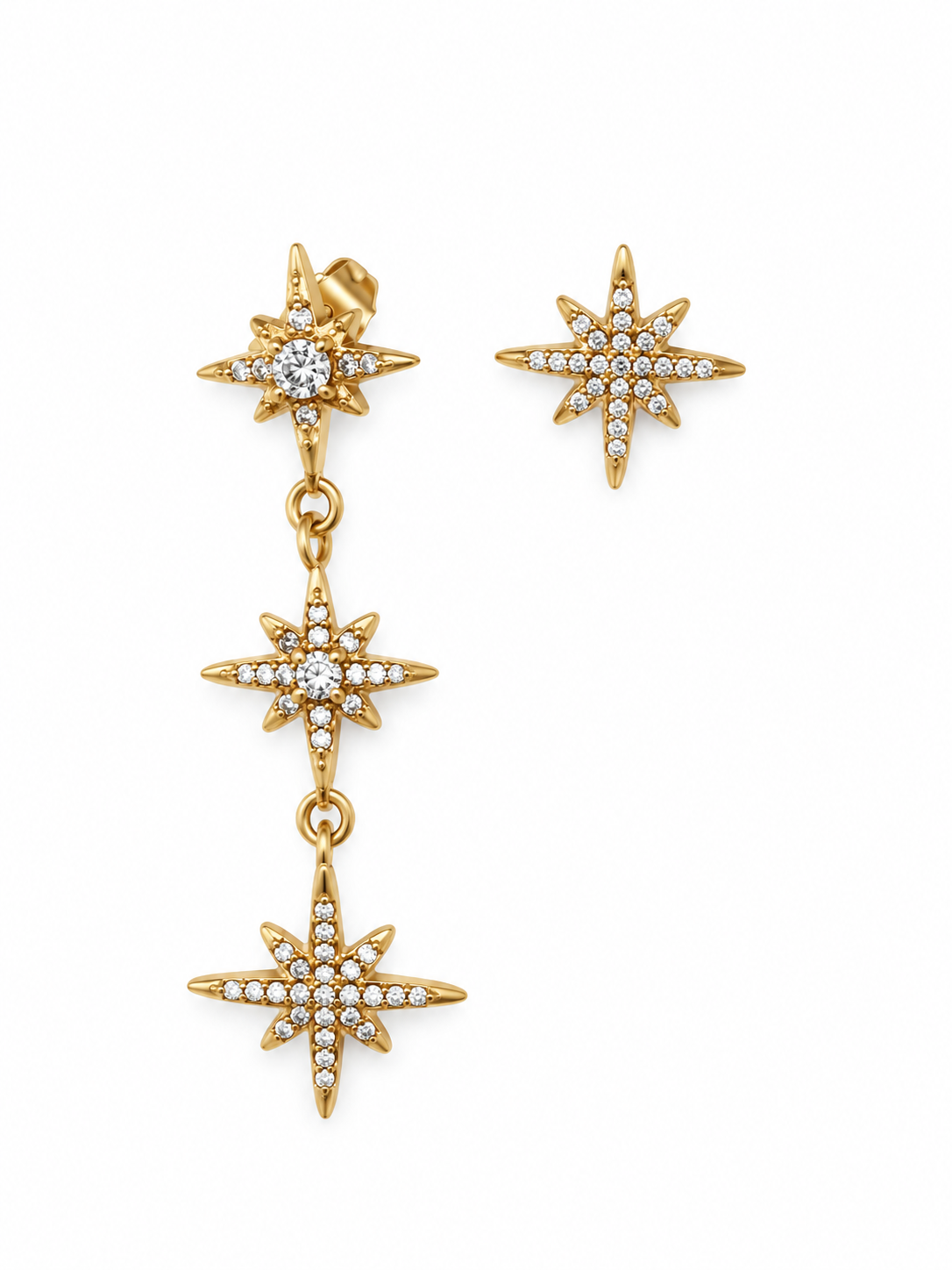 Starburst earrings