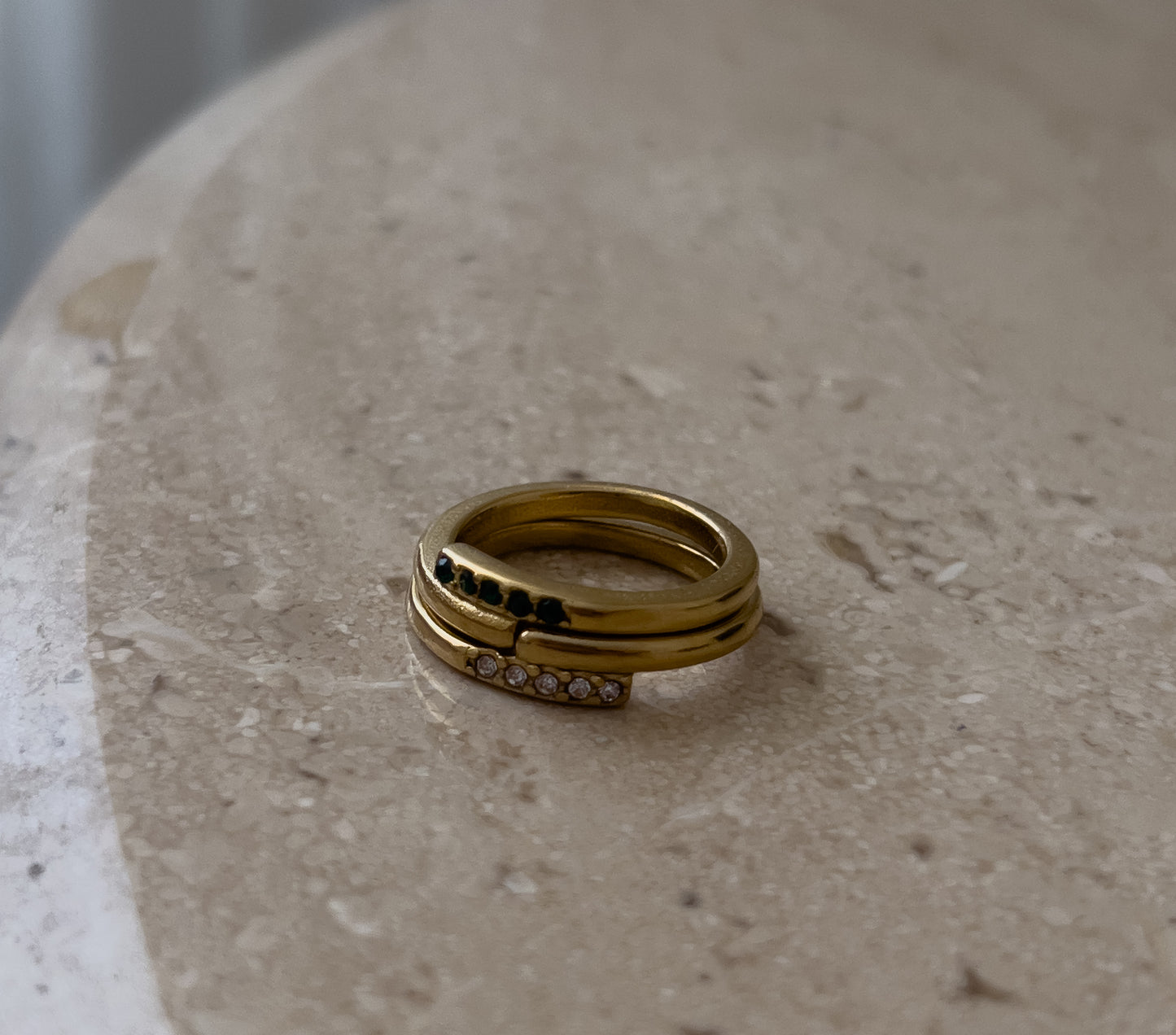 Double matilda ring
