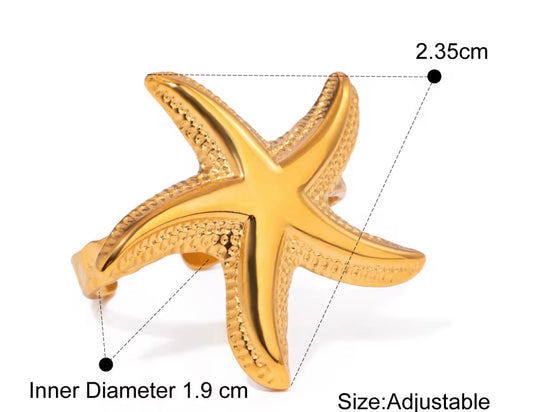 Starfish ring