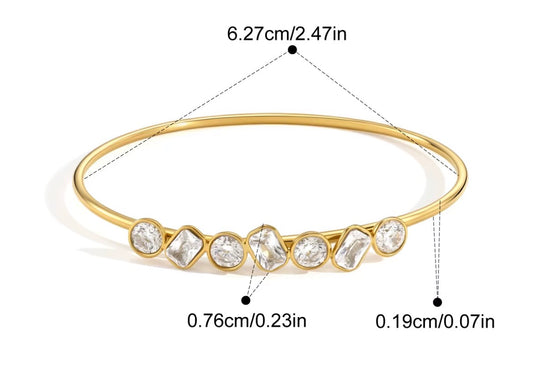 Diamond bangle