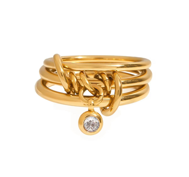 Catherine gold ring