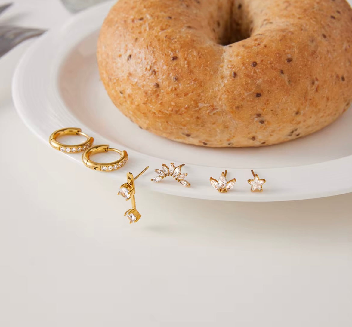 Diamond Earrings set