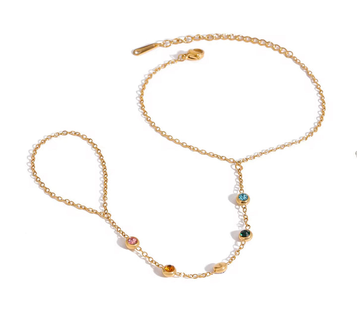 Multicolor handchain