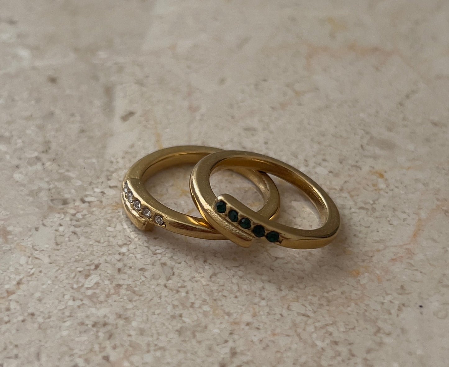 Double matilda ring