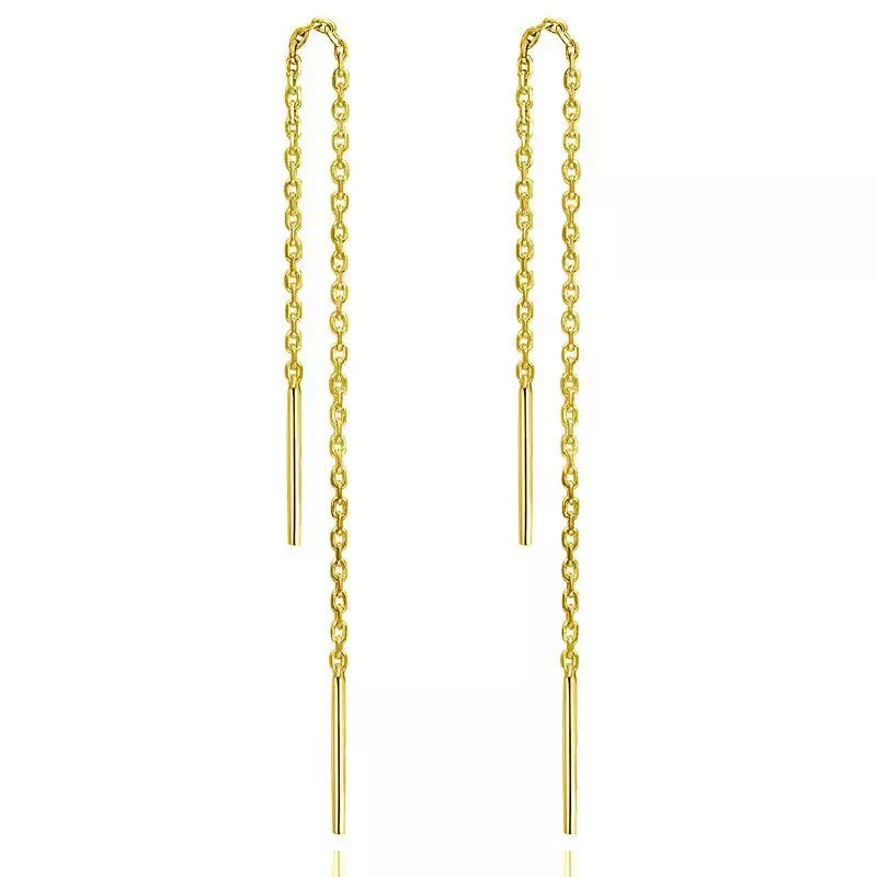 Chain earrings
