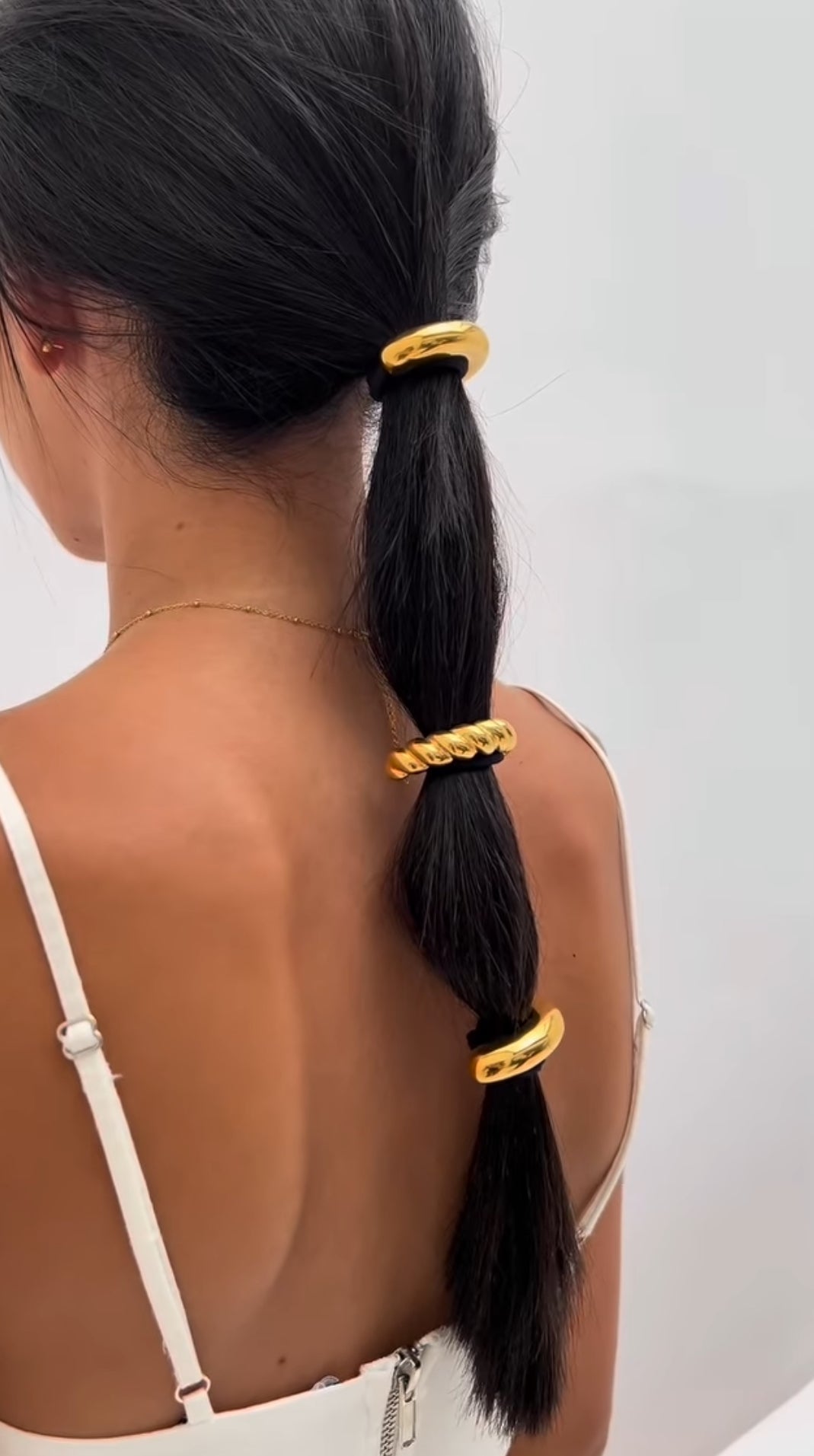Chunky hair accessories