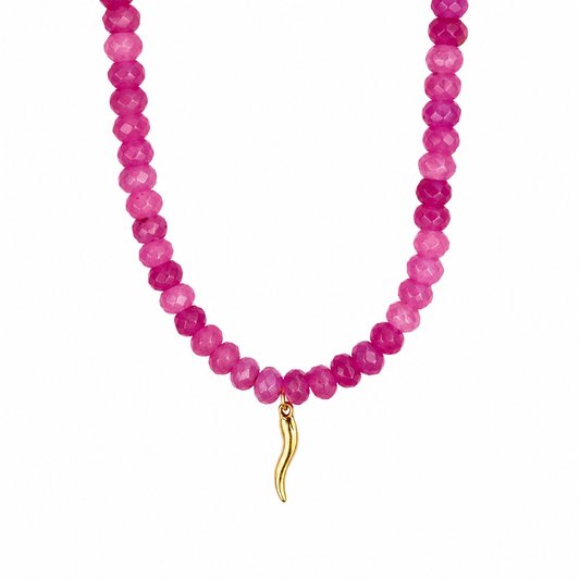 Chili pink necklace